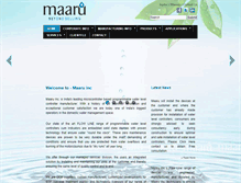 Tablet Screenshot of maaruinc.com